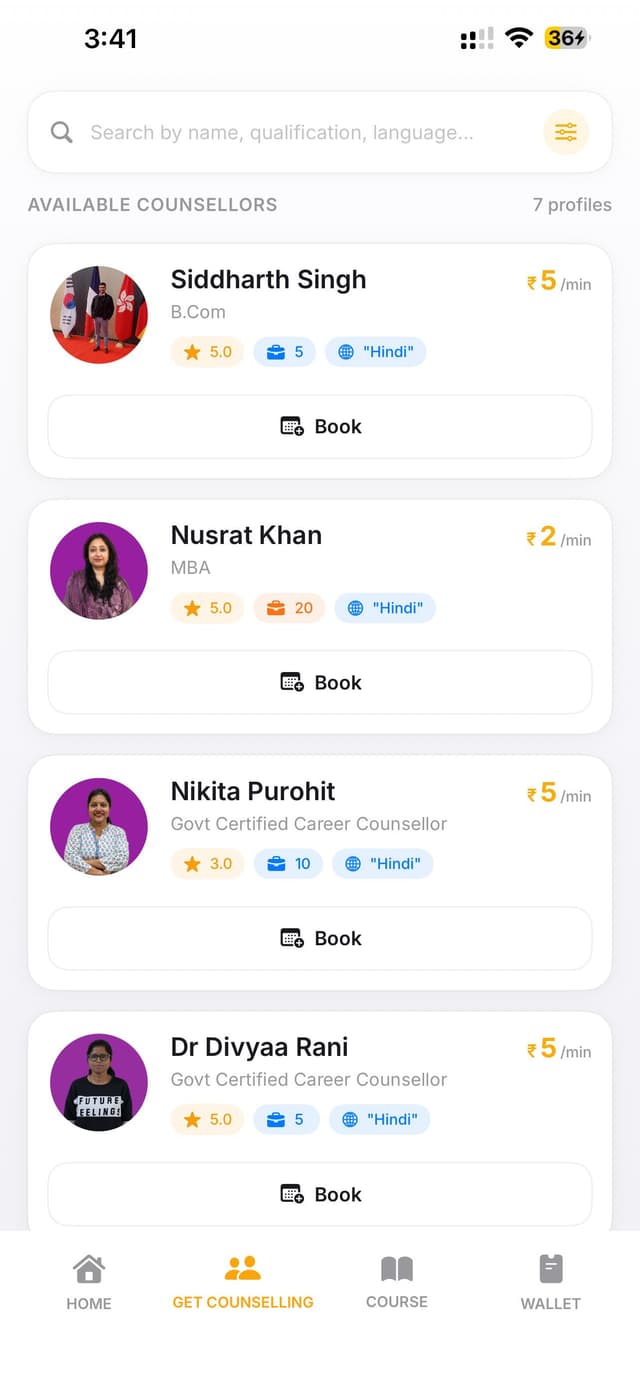 Remarkable Ed iOS App Counselling Preview