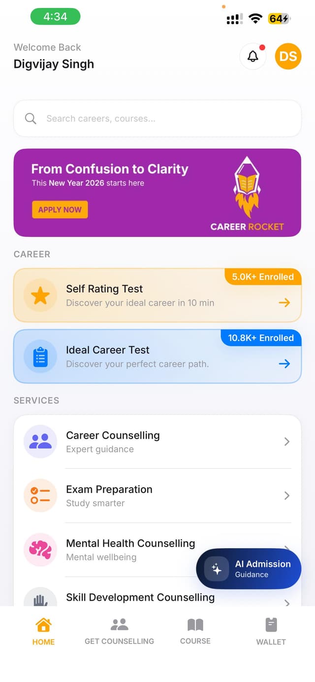 Remarkable Ed iOS App Home Preview